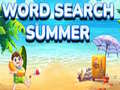 Гульня Word Search Summer
