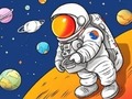 Гульня Coloring Book: Spaceman 2