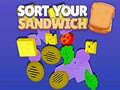 Гульня Sort Your Sandwich