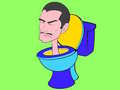 Гульня Skibidi Toilet Coloring