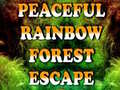 Гульня Peaceful Rainbow Forest Escape 
