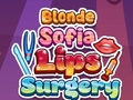 Гульня Blonde Sofia: Lips Surgery