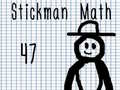 Гульня Stickman Math