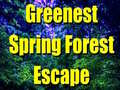 Гульня Greenest Spring Forest Escape 