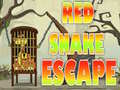 Гульня Red Snake Escape