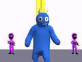 Гульня Friends Rainbow Survival Race