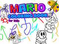 Гульня Mario Coloring Book for kids
