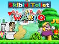 Гульня Skibidi Toilet vs Wario