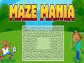 Гульня Maze Mania