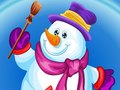 Гульня Snowman Dress up
