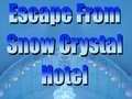 Гульня Escape From Snow Crystal Hotel