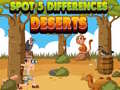 Гульня Spot 5 Differences Deserts