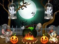 Гульня Halloween Twin Ghosts Rescue