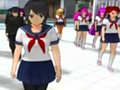 Гульня Sakura School Girl Yandere Simulator