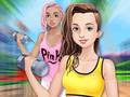 Гульня Fitness Girls Dress Up