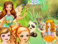 Гульня Fairy Dress Up Games For Girls