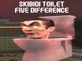 Гульня Skibidi Toilet Five Difference
