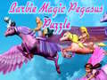 Гульня Barbie Magic Pegasus Puzzle