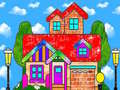 Гульня Coloring Book: House