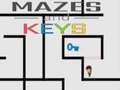 Гульня Mazes and Keys