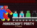 Гульня MinerCraft Party 4 Player