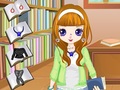 Гульня Library Girl Dressup