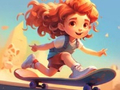 Гульня Coloring Book: Riding Skateboard