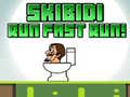 Гульня Skibidi Run Fast Run!