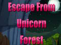 Гульня Escape From Unicorn Forest