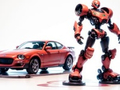 Гульня Coloring Book: Robot And Car