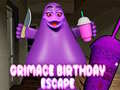 Гульня Grimace Birthday Escape