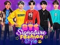 Гульня BTS Signature Fashion Style