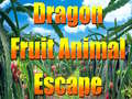 Гульня Dragon Fruit Animal Escape