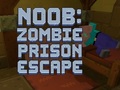 Гульня Noob: Zombie Prison Escape