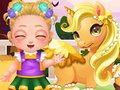 Гульня Baby Cathy Ep35: Unicorn Care