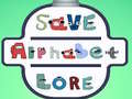 Гульня Save the Alphabet lore