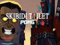 Гульня Skibidi Toilet Pong