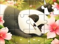 Гульня Jigsaw Puzzle: Sleeping Panda