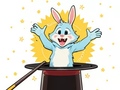 Гульня Coloring Book: Magic Rabbit