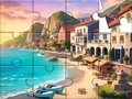 Гульня Jigsaw Puzzle: Seaside Town