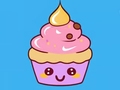 Гульня Coloring Book: Cupcake