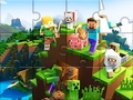 Гульня Jigsaw Puzzle: Blockman