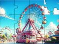 Гульня Jigsaw Puzzle: Amusement-Park