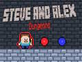 Гульня Steve and Alex Dungeons