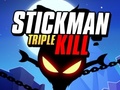 Гульня Stickman Triple Kill