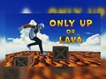 Гульня Only Up Or Lava