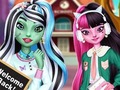 Гульня Monster Girls Back To School