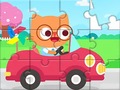 Гульня Jigsaw Puzzle: Driving Car