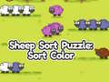 Гульня Sheep Sort Puzzle: Sort Color
