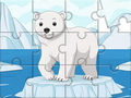 Гульня Jigsaw Puzzle: Polar Bear